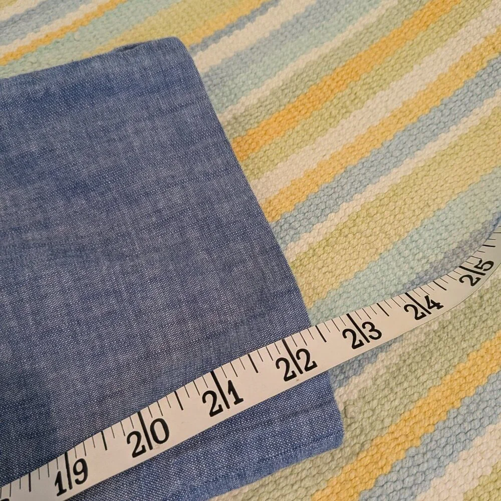 ⭐ Talbots Perfect Crop Chambray pants size 6P